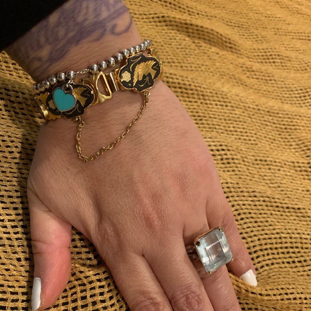 SOLD OUT VINTAGE DAMASCENE  BRACELET